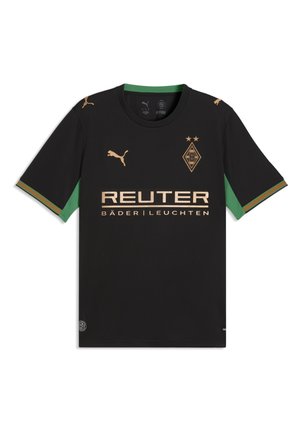 Puma T-Shirt print - black-archive green