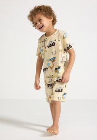 Lindex SET - Pigiama - light yellow