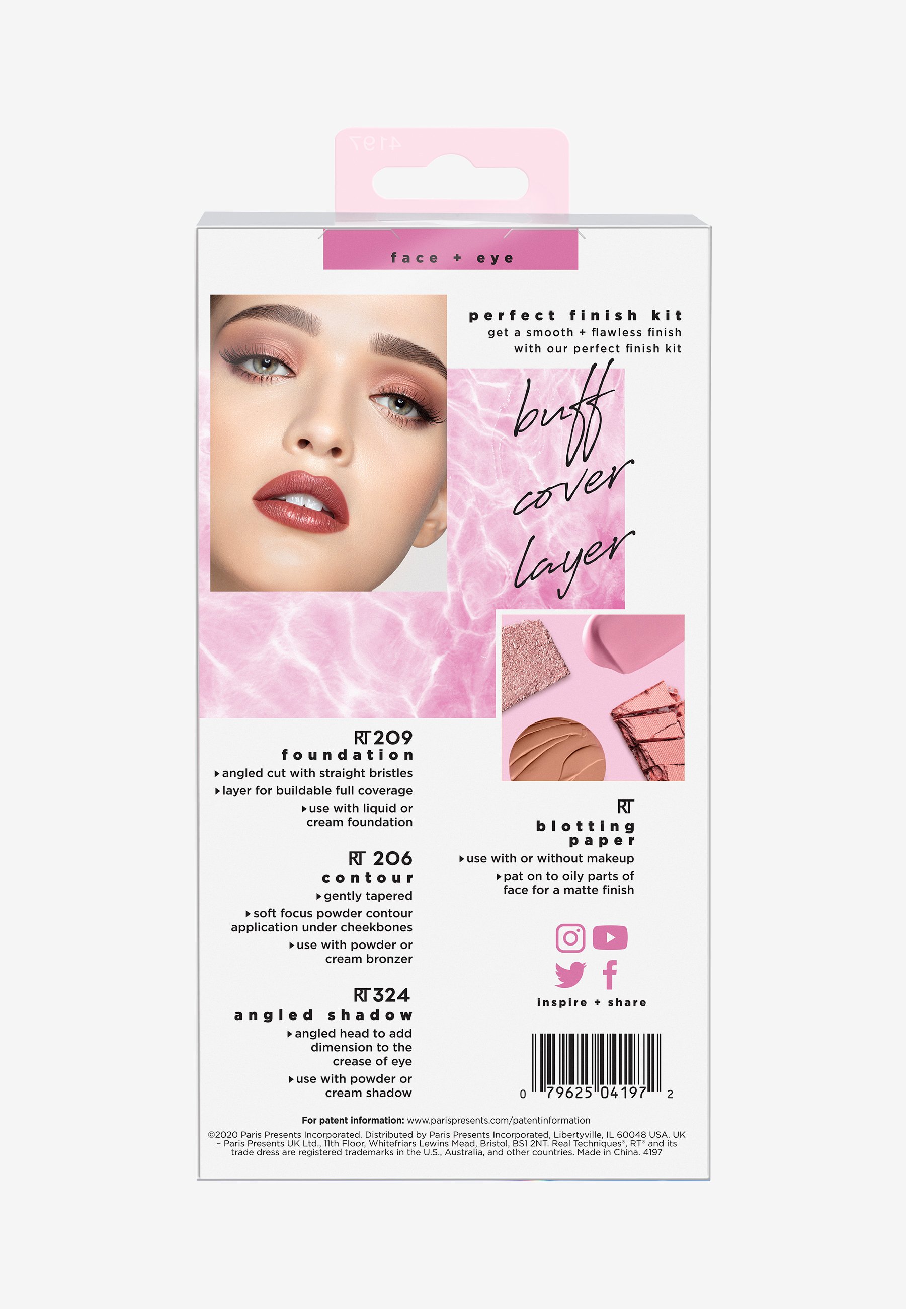 Real Techniques SUMMER HAZE BRUSH KIT - Kwastenset - - - Zalando.nl