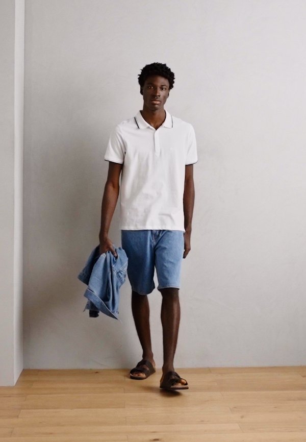 CONTRAST PIPING - Polo shirt3