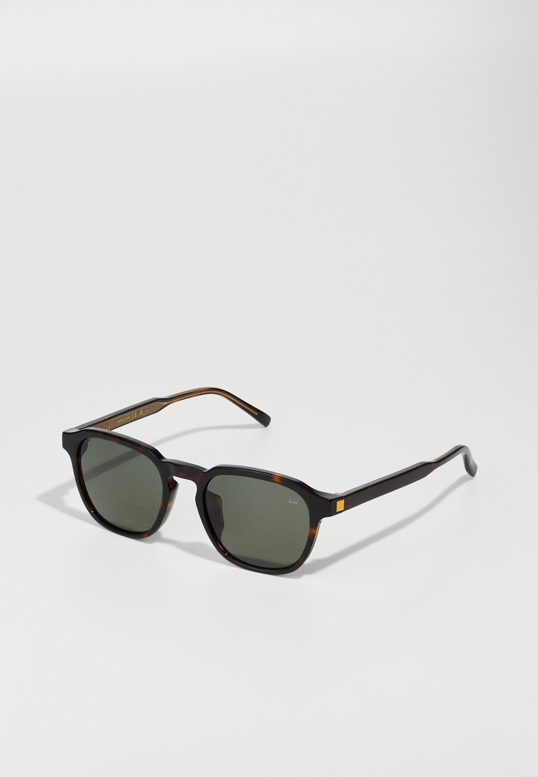 Dunhill Rectangular Tortoiseshell Sunglasses With Metallic Accents - NWT Alfred Dunhill 6186 - Vintage luxury sunglasses made in Austria main image 3