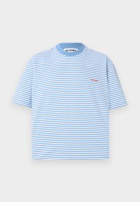 OVER UNISEX - Printtipaita - azure/optical white