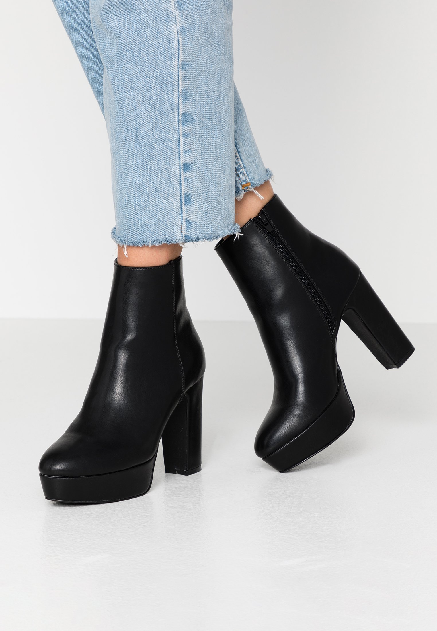 Anna Field High heeled ankle boots - black - Zalando.ie