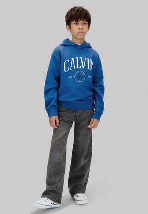 Calvin Klein Jeans, CALVIN KLEIN JEANS KIDS' LOGO HOODIE - Hættetrøje - vallarta blue