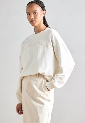 Marc O'Polo LOGO EMBROIDERY AT FRONT - Pusa - salty white