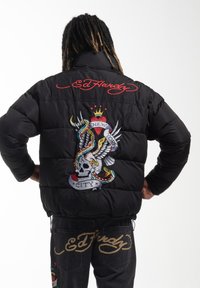 Ed Hardy Winterjacke - black