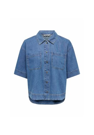 ONLY, DENIM SHIRT ONLCLEO DENIM SHIRT - Overhemdblouse - medium blue denim