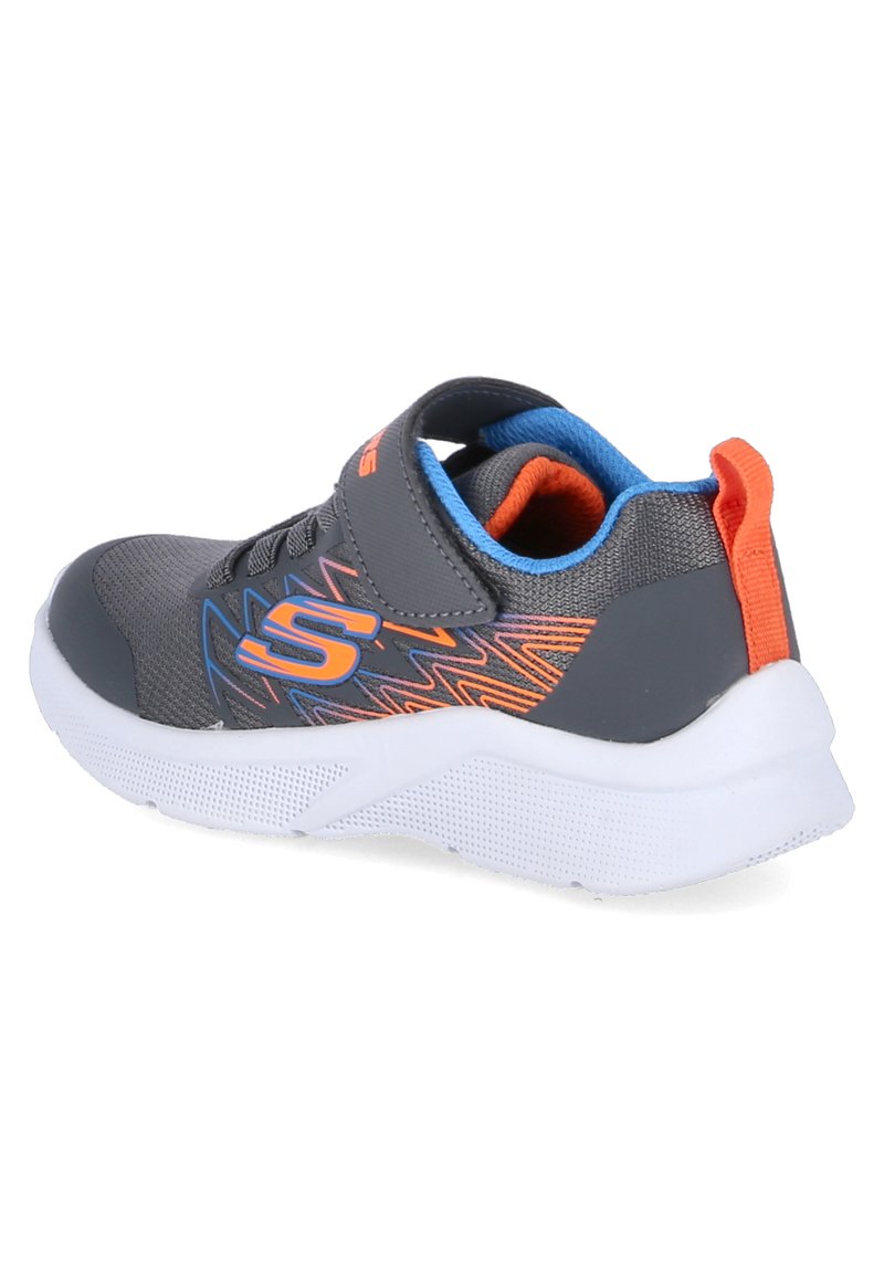 Kinder Sneaker | Skechers TEXLOR Sneaker low grau orange/grau - VY23406 Kinder Sneaker | Skechers TEXLOR Sneaker low grau orange/grau - VY23406