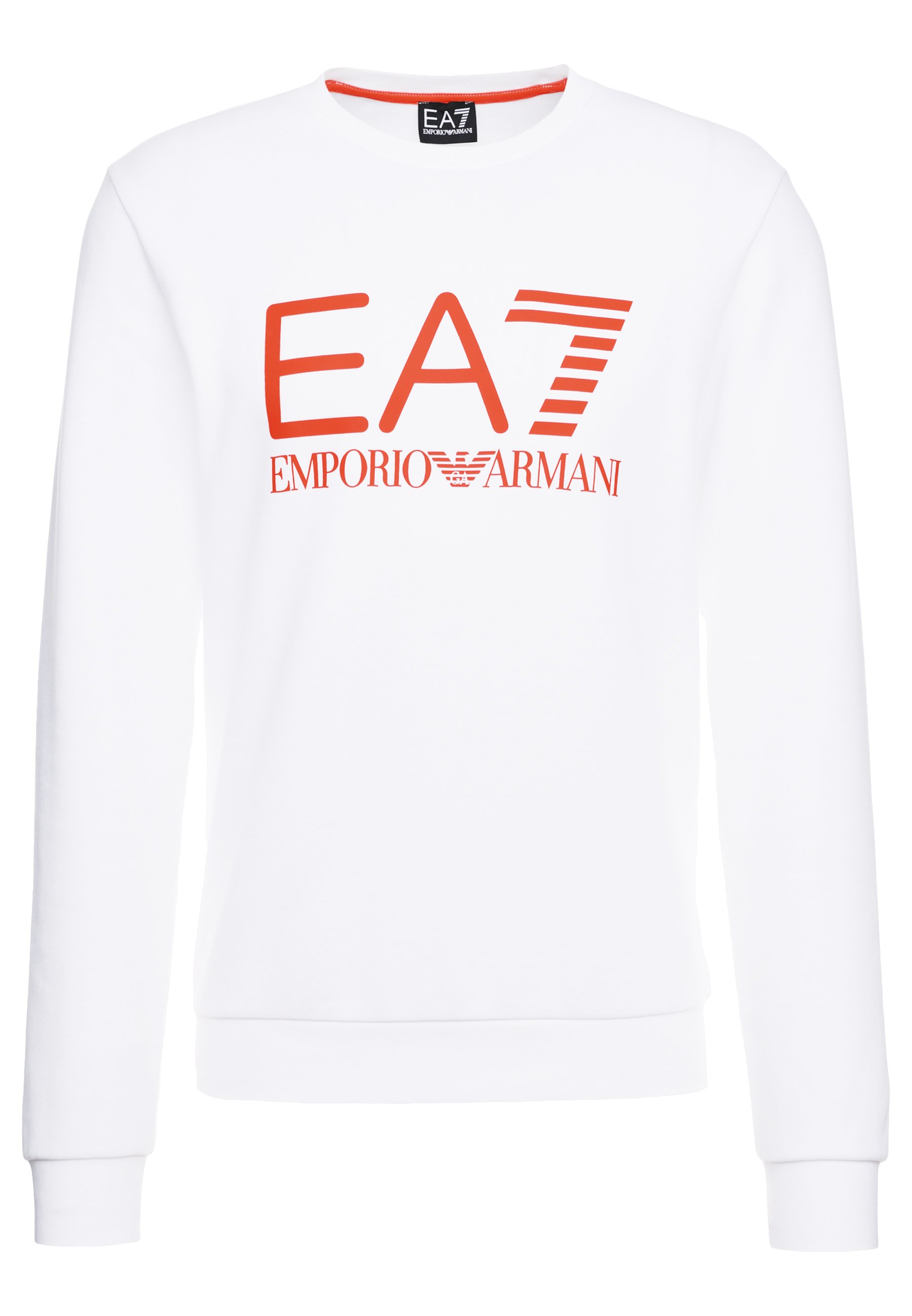 white armani sweatshirt