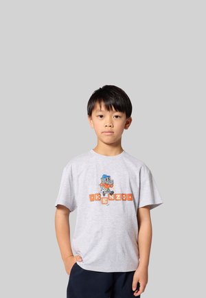 KENZO kids, TEE-SHIRT MANCHES COURTES - T-shirt imprimé - gris chine