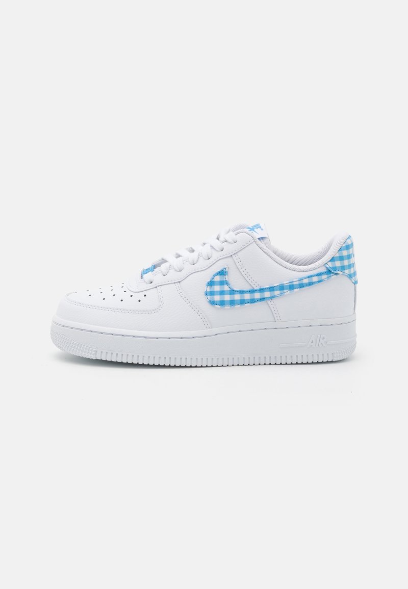 Nike Sportswear AIR FORCE 1 07 TREND - Trainers - white/universal blue ...