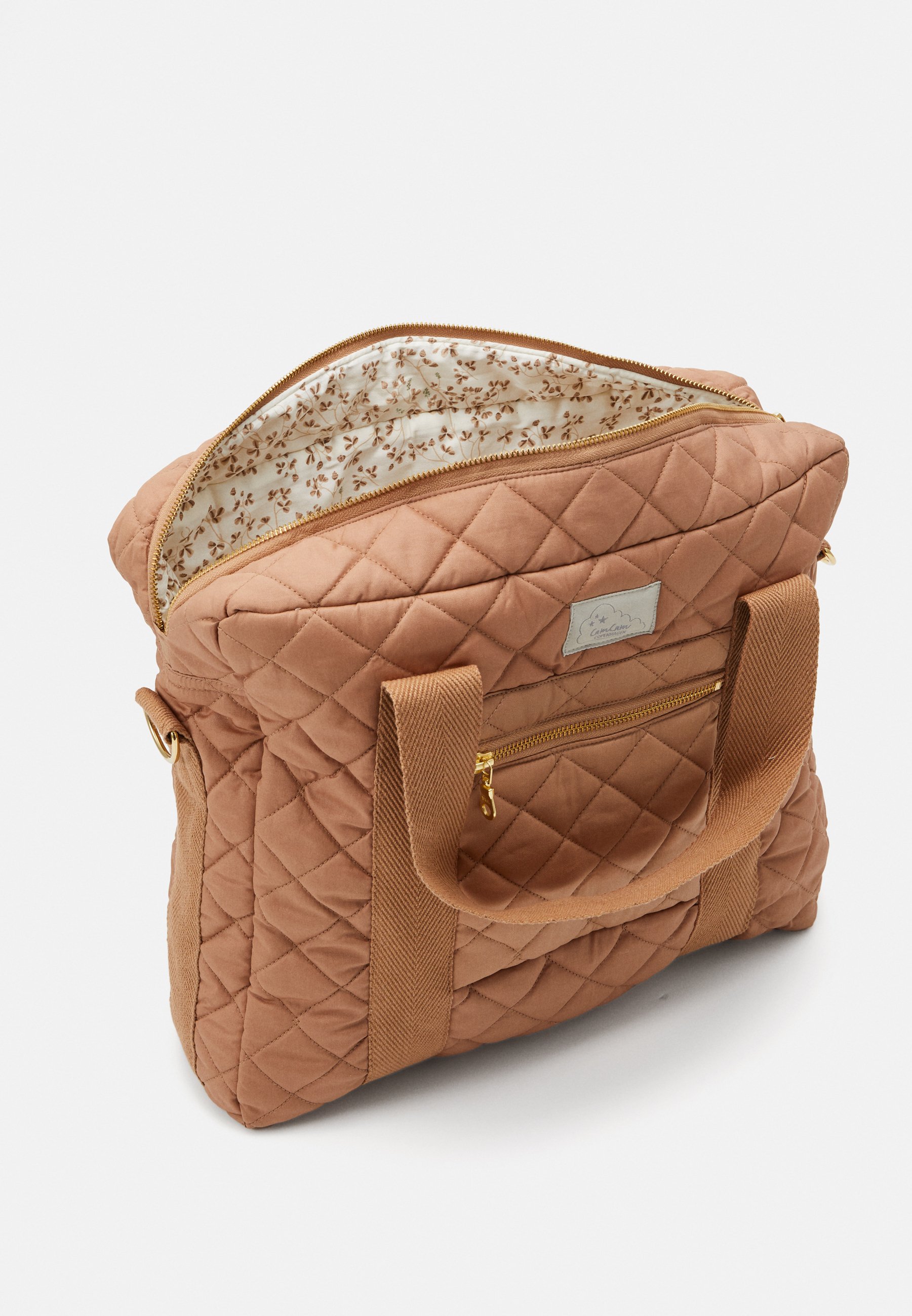 Cambrass Wickeltasche PROME Basic – 18x44x33 Cm, Beige, Verharztes Material, Mit Tragegriffen & Gurt