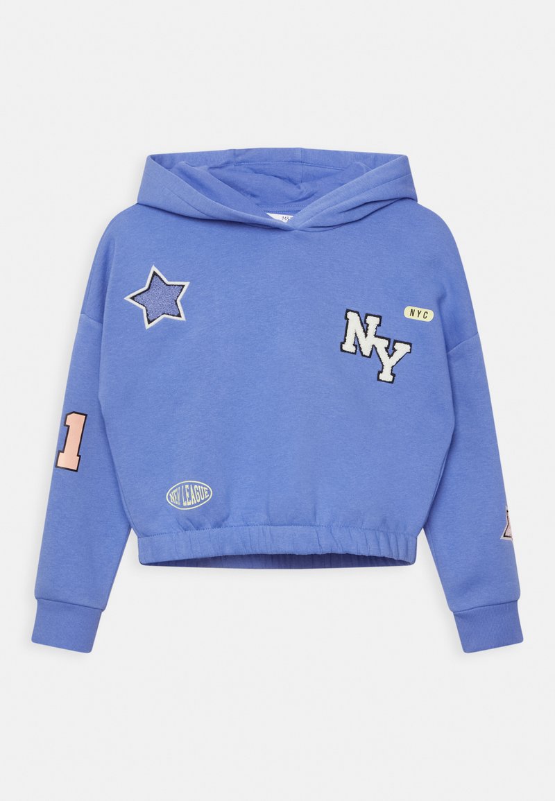 Marks & Spencer NEW YORK HOODIE Sweatshirt purple/bleu ZALANDO.FR