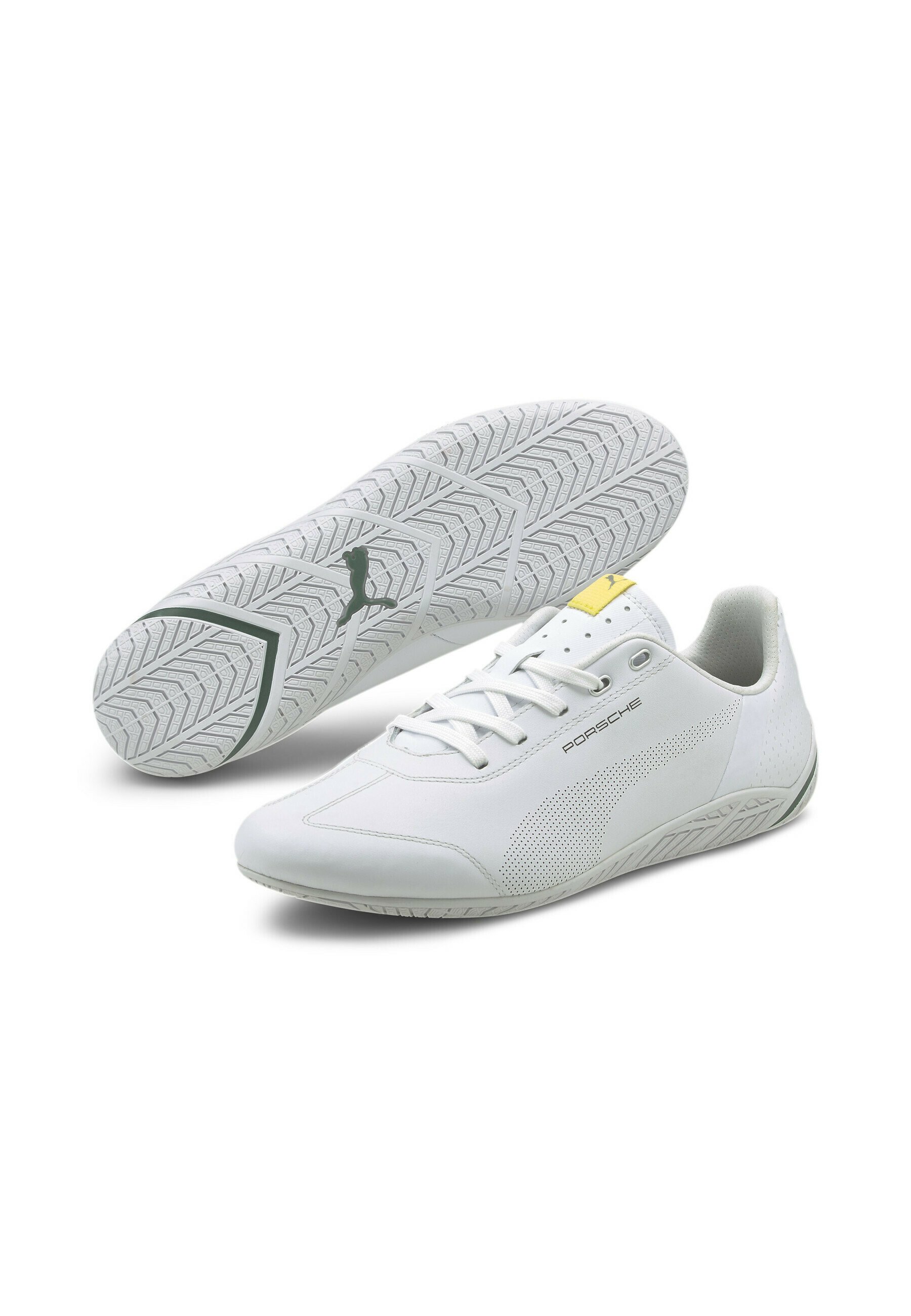 Puma PORSCHE LEGACY RIDGE CAT MOTORSPORT - Baskets basses - white/blanc -  ZALANDO.FR