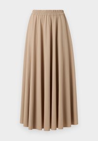 QERIME - Maxi skirt - brown
