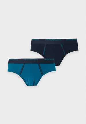 Emporio Armani, 2 PACK - Слипове - octane/blu