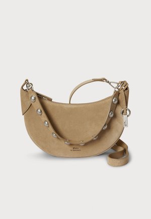 POLO ID SUEDE MINI STUDDED BAG - Håndtasker - cashew