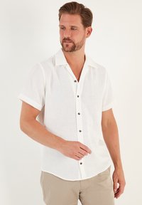 Buratti REGULAR FIT - Majica - white