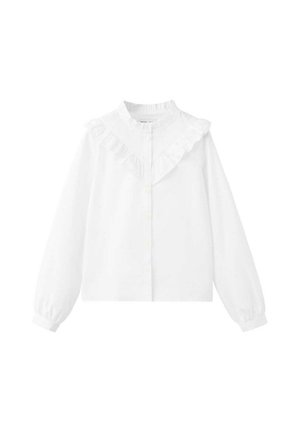 Mango Kids, KID - Blúzka so zapínaním na gombíky - white