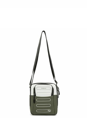 Hedgren, COMBY PERFORMANCE RELAX P MINI BAG UMHÄNGETASCHE RFID SCHUTZ 18 CM - Sac bandoulière - vaporous grey-olive