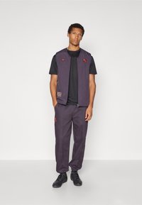 adidas Originals FC BAYERN ICON VEST - Vest - aurora black/base green