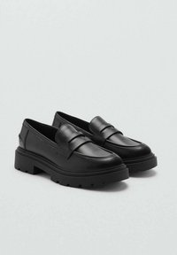 Mango Kids Čevlji brez vezalk - black