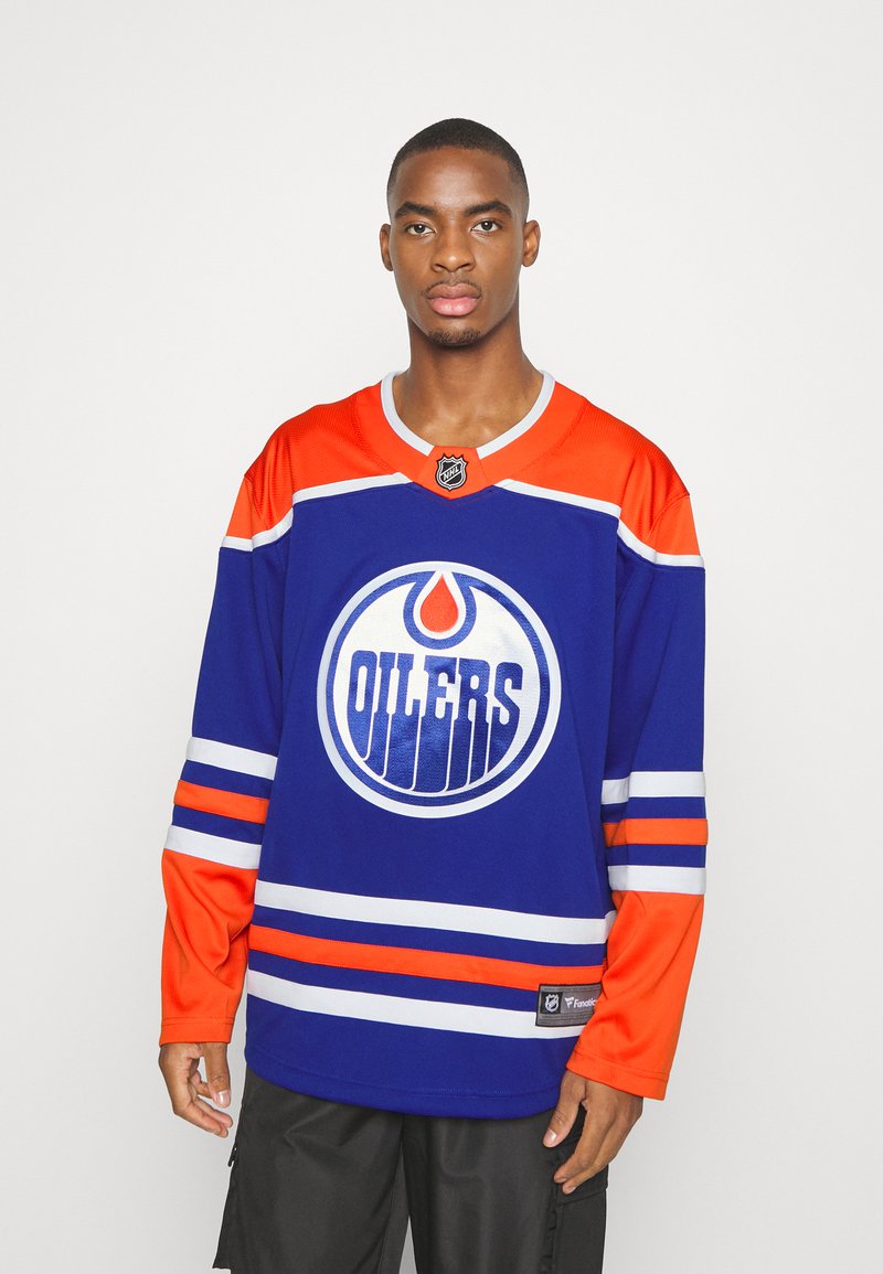 Fanatics NHL EDMONTON OILERS BREAKAWAY HOME Tshirt à manches longues
