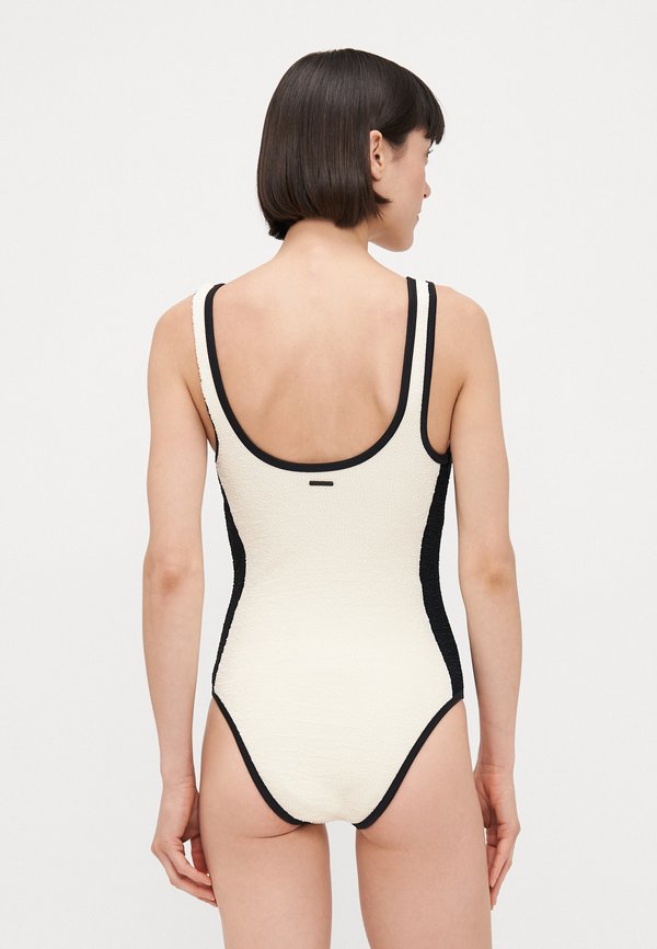 THE ZIP UP ONE PIECE - Swimsuit - butter crimp2
