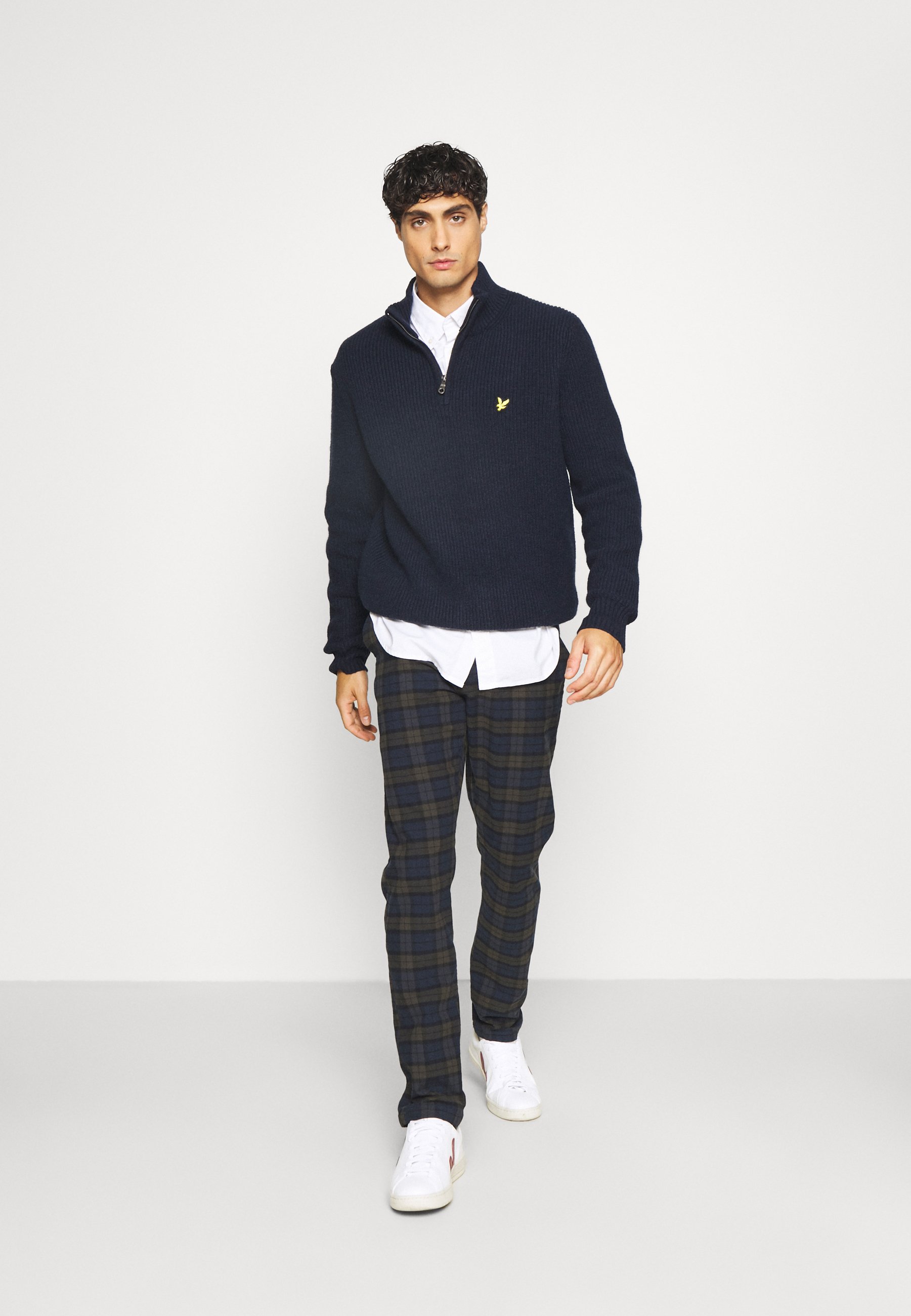 lyle and scott zip jumper