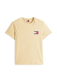 SLIM ESSENTIAL FLAG TEE - Apdrukāts T-krekls - relic tan