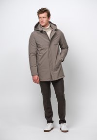 PROFUOMO Kort kappa / rock - taupe