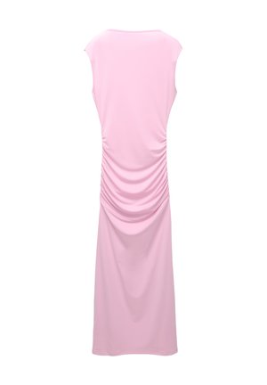 PULL&BEAR SLEEVELESS GATHERED  - Maxikleid - pink