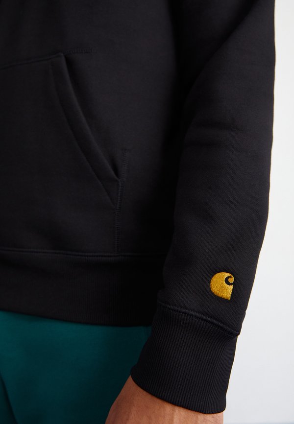 HOODED CHASE - Sweatshirt - schwarzgold4