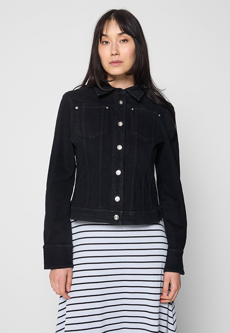 Proenza Schouler White Label Spijkerjas zwart