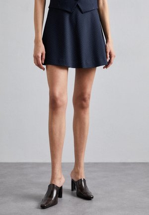 IRINA PONTE MINI SKIRT - A-Linien-Rock - navy