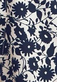 Next Ingruha - navy blue white ditsy floral