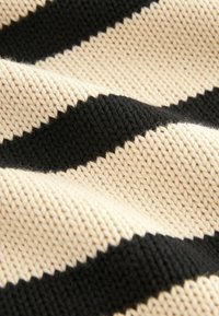 Next ROLL EDGE TANK  REGULAR FIT - Top - neutral black stripe