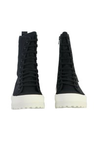 Superga À LACETS MONTANTE ALPINA - Zapatillas altas - noir
