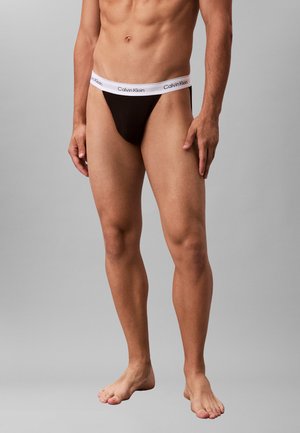Calvin Klein Underwear, ICON 3 PACK - Jockstrap - black