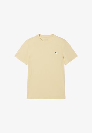 Lacoste, Camiseta básica - jaune-zcm