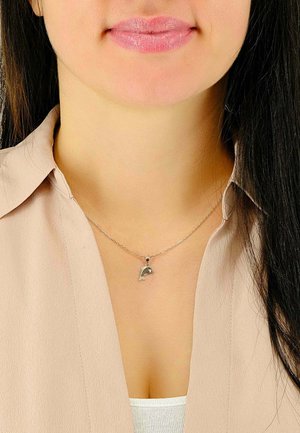 MUAU Schmuck DELPHIN - Pendentif - weissgold-coloured