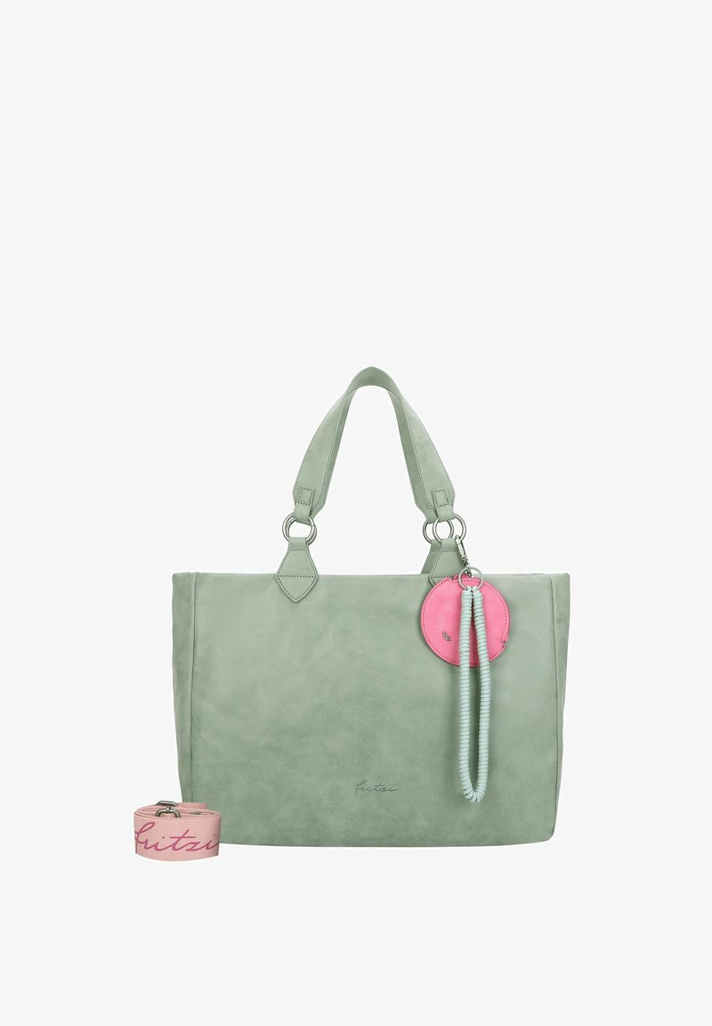 Fritzi aus Preußen IZZY VINTAGE SHOPPER - Shopping bag - salbei