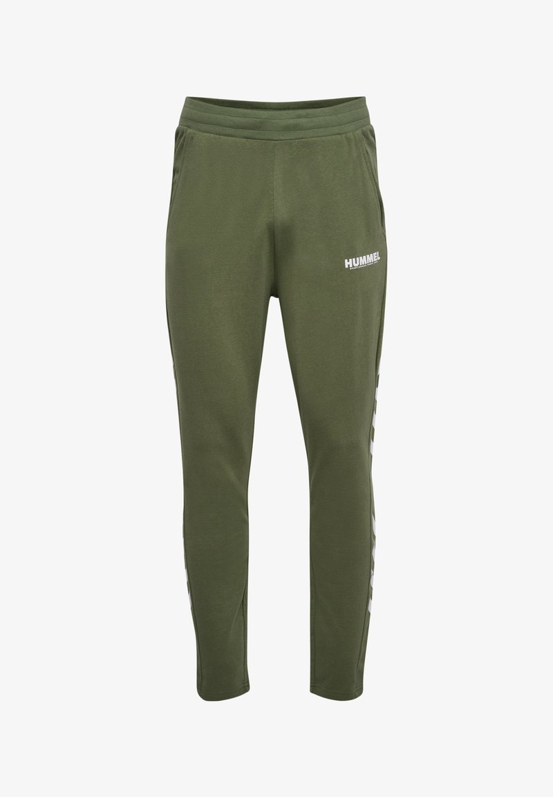 Hummel LEGACY TAPERED - Jogginghose - deep lichen green