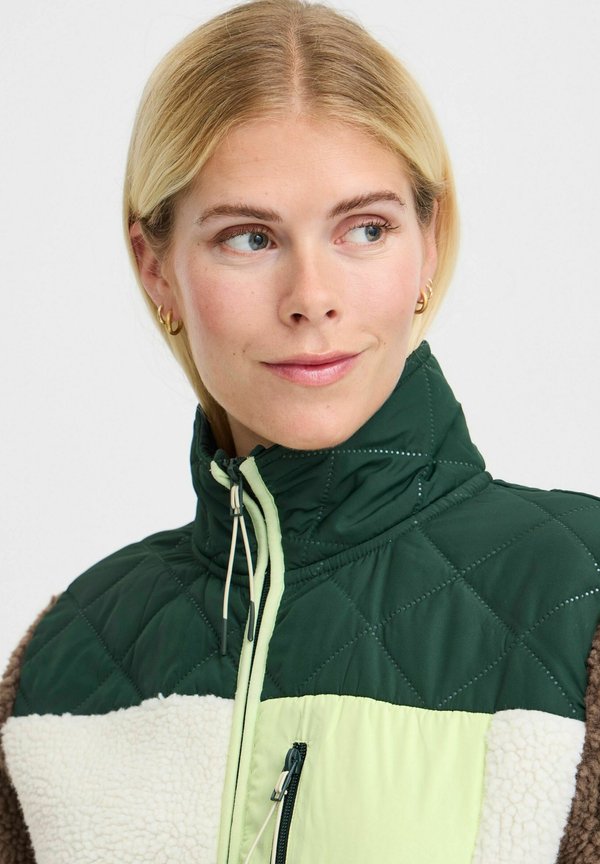 JCBERRI - Fleece jacket - scarab mix3