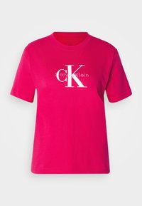 HERO CLASSIC MONOLOGO - T-shirt estampada - petunia pink