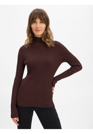Strickpullover - dunkelbraun