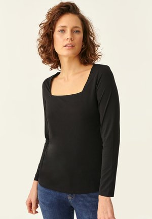 NOKA - Long sleeved top - black