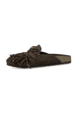 NINA - Sandalias planas - marron
