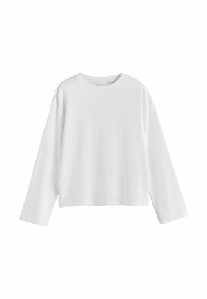 Next, LONG SLEEVE CREW NECK TOP - Long sleeved top - white