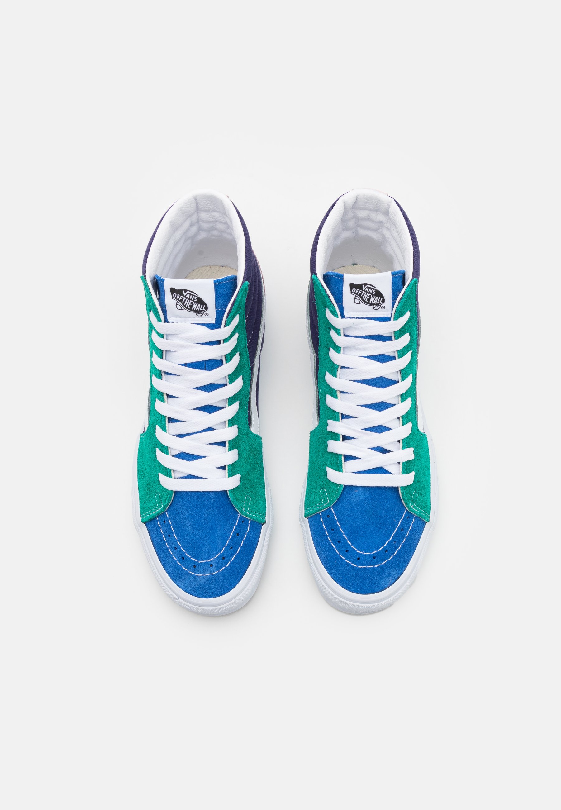 Vans SK8-HI UNISEX - Höga sneakers - multicolor/true white/flerfärgad -  Zalando.se